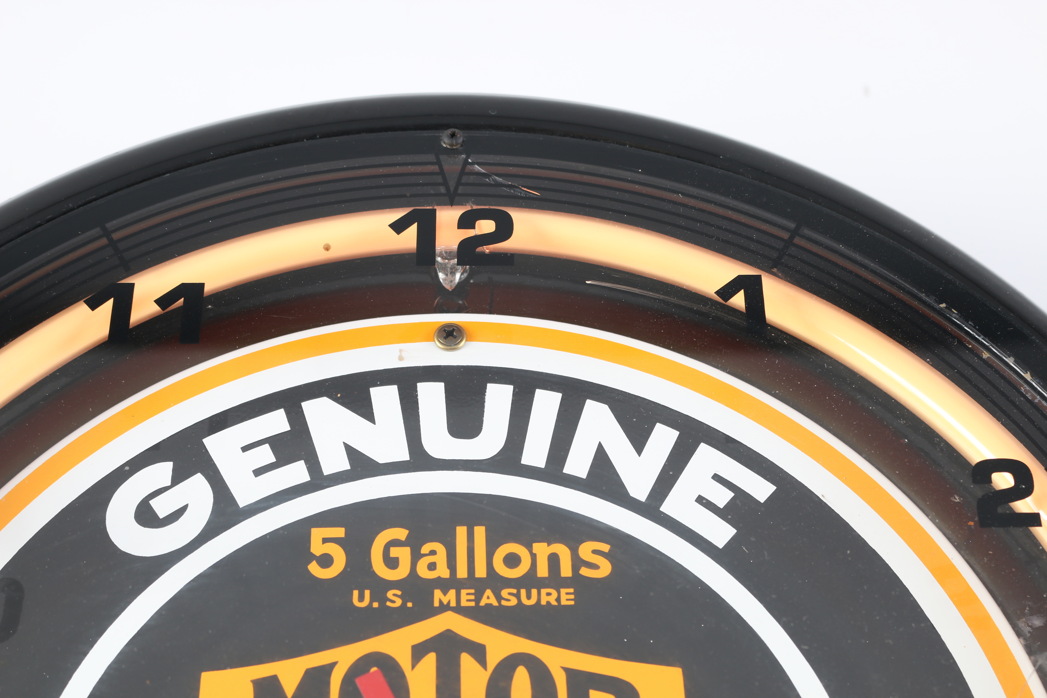 Harley Davidson Neon Wall Clock EBTH